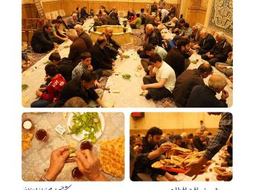 گزارش تصویری سفره افطاری ساده ماه مبارک رمضان ۱۴۰۲