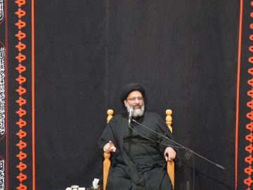 سخنرانی حجت الاسلام سید وحید معتمدی در تکیه تاریخی نیاوران – قسمت آخر