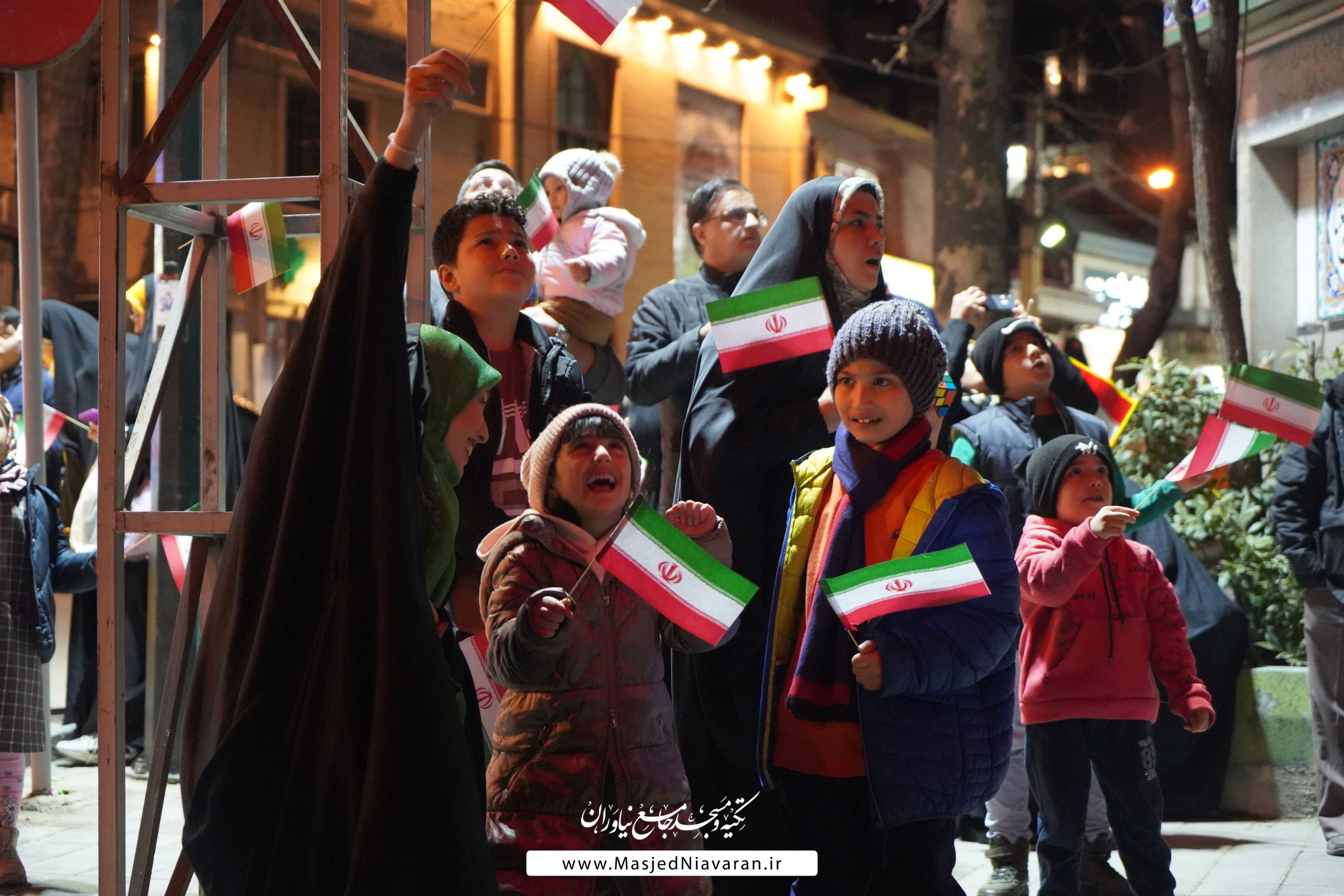 جشن ۲۲ بهمن در محله نیاوران